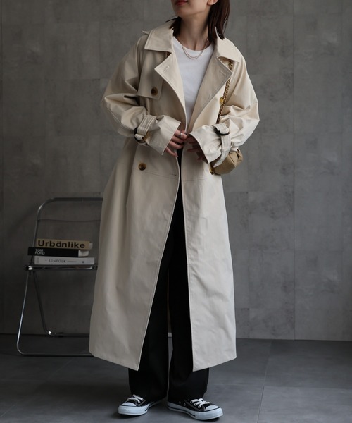 JOURNAL STANDARD relume❣️サキソメギャバトレンチコート JOURNAL STANDARD - 最終値下げ JOURNALSTANDARD サキゾメギャバ