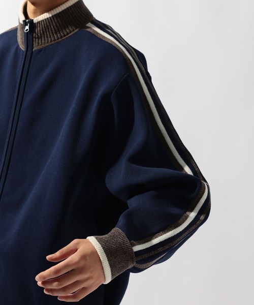 niko and...（ニコアンド）の「ニットトラックジャケット（その他アウター・メンズ・アイボリー/ブルー/オレンジ/ダークブラウン・MEDIUM/LARGE）」の21枚目の写真