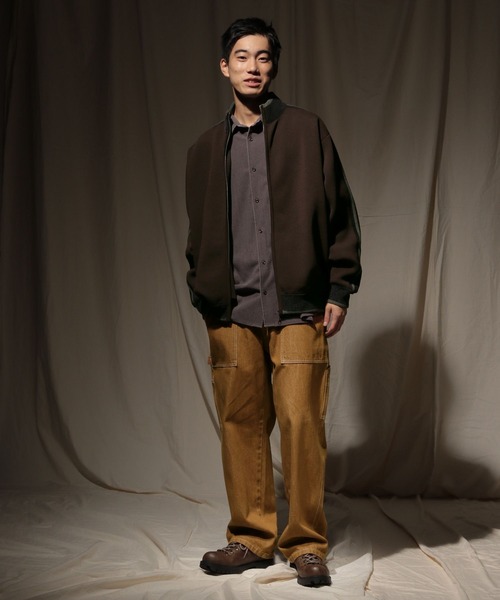 niko and...（ニコアンド）の「ニットトラックジャケット（その他アウター・メンズ・アイボリー/ブルー/オレンジ/ダークブラウン・MEDIUM/LARGE）」の19枚目の写真