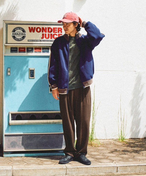 niko and...（ニコアンド）の「ニットトラックジャケット（その他アウター・メンズ・アイボリー/ブルー/オレンジ/ダークブラウン・MEDIUM/LARGE）」の10枚目の写真