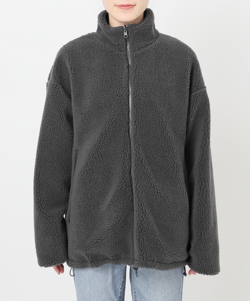 スピックアンドスパン　ブルゾン　ブラック Spick＆Span 「Spick & Span」 ナイロンブルゾン FREE ブラック