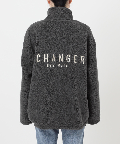 スピックアンドスパン【5 1/2】リバーシブル ボアトラッカージャケット