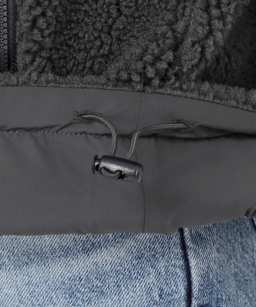 Spick & Span（スピックアンドスパン）の「《WEB限定カラー有り》リバーシブルボアブルゾン（ブルゾン・レディース・チャコールグレー/ブラウン/ベージュ・36/38）」の20枚目の写真