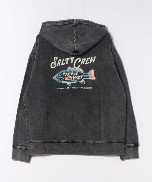 SALTY CREW(ソルティークルー)の「SALTY CREW/ソルティークルー ジップパーカー バックプリント 75-270(パーカー・メンズ・ブラック/ネイビー/レッド・M/L)」の4枚目の写真