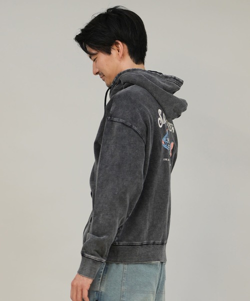 SALTY CREW(ソルティークルー)の「SALTY CREW/ソルティークルー ジップパーカー バックプリント 75-270(パーカー・メンズ・ブラック/ネイビー/レッド・M/L)」の18枚目の写真