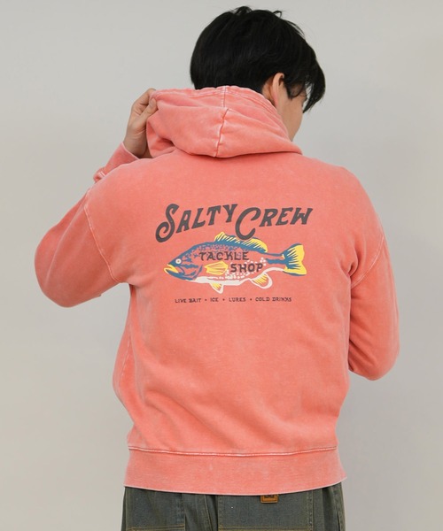 SALTY CREW(ソルティークルー)の「SALTY CREW/ソルティークルー ジップパーカー バックプリント 75-270(パーカー・メンズ・ブラック/ネイビー/レッド・M/L)」の9枚目の写真