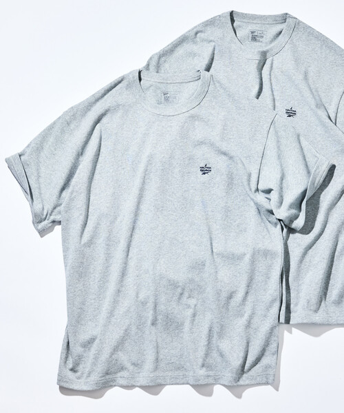NAUTICA（ノーティカ）の「Reebok×NAUTICA/リーボック×ノーティカ 【Exclusive】2Pack クルーネック ショートスリーブTシャツ（Tシャツ/カットソー・メンズ・ホワイト/グレー/ブラック・SMALL/X-LARGE/LARGE/MEDIUM）」の10枚目の写真