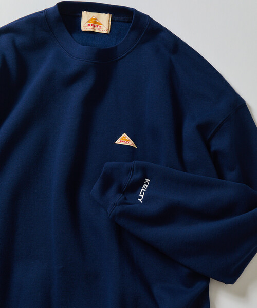 FREAK'S STORE（フリークスストア）の「限定展開 KELTY×FREAK'S STORE/ケルティ 別注 ワンポイント ヴィンテージロゴ クルーネックスウェット（スウェット・メンズ・オフホワイト/チャコールグレー/アッシュグレー/ブラック/グリーン/ネイビー/グレイッシュベージュ・LARGE/MEDIUM/X-LARGE/SMALL）」の22枚目の写真