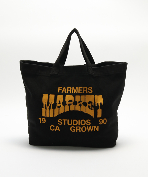 JOURNAL STANDARD（ジャーナルスタンダード）の「MARKET FARMERS MARKET TOTE BAG（トートバッグ・メンズ・ブラック系その他・FREE）」の2枚目の写真