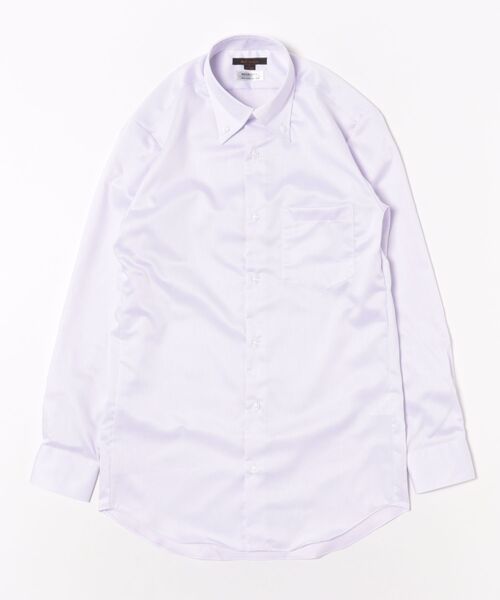 m.f.editorial(エムエフエディトリアル)の「【綿100% ノンアイロン】m.f.エディトリアル メンズ ボタンダウン ビジネスドレス長袖シャツ(シャツ/ブラウス・メンズ・ピンク系その他・首回り37cm-裄丈80cm/首回り39cm-裄丈80cm/首回り39cm-裄丈84cm/首回り41cm-裄丈82cm/首回り41cm-裄丈86cm/首回り43cm-裄丈82cm/首回り43cm-裄丈86cm)」の2枚目の写真