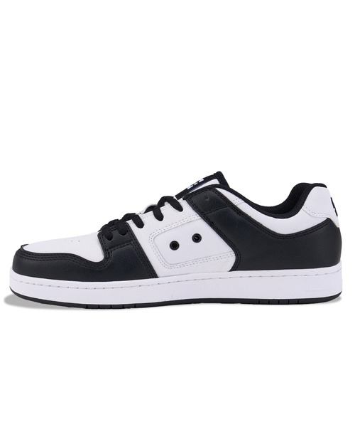 DC SHOES（ディーシーシューズ）の「MANTECA 4 SN/DCユニセックススニーカー（スニーカー・メンズ・ホワイト×ブラック・23cm/23.5cm/24cm/24.5cm/25cm/25.5cm/29cm/30cm/26cm/26.5cm/27cm/27.5cm/28cm/28.5cm）」の3枚目の写真