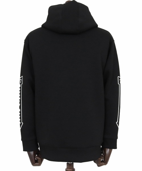 seventy seven(セブンティセブン)の「mpa3947-cardboard P-O hoodie(smile&arrow) プルオーバーパーカー(7725W060)(パーカー・メンズ・トップグレー/ブラック・XL/L/M/S)」の16枚目の写真