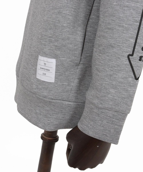 seventy seven(セブンティセブン)の「mpa3947-cardboard P-O hoodie(smile&arrow) プルオーバーパーカー(7725W060)(パーカー・メンズ・トップグレー/ブラック・XL/L/M/S)」の21枚目の写真