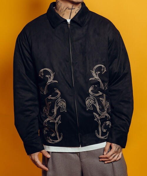 Subciety(サブサエティ)の「Padded suede swing top(ブルゾン・メンズ・ブラウン/オレンジ/ブラック・LARGE/X-LARGE/MEDIUM/SMALL)」の19枚目の写真