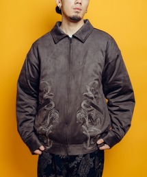 Subciety | Padded suede swing top(ブルゾン)