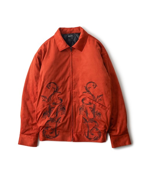 Subciety(サブサエティ)の「Padded suede swing top(ブルゾン・メンズ・ブラウン/オレンジ/ブラック・LARGE/X-LARGE/MEDIUM/SMALL)」の6枚目の写真