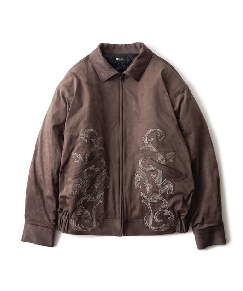 Subciety(サブサエティ)の「Padded suede swing top(ブルゾン・メンズ・ブラウン/オレンジ/ブラック・LARGE/X-LARGE/MEDIUM/SMALL)」の5枚目の写真