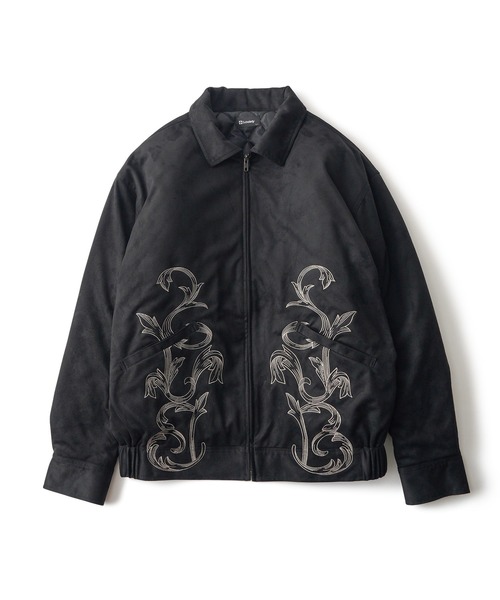 Subciety(サブサエティ)の「Padded suede swing top(ブルゾン・メンズ・ブラウン/オレンジ/ブラック・LARGE/X-LARGE/MEDIUM/SMALL)」の4枚目の写真