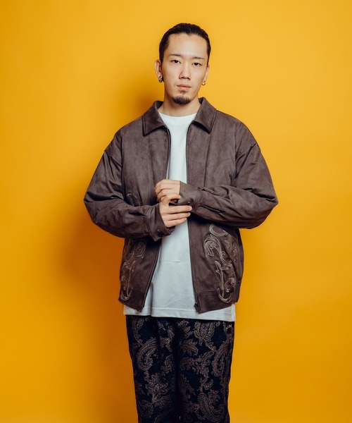 Subciety(サブサエティ)の「Padded suede swing top(ブルゾン・メンズ・ブラウン/オレンジ/ブラック・LARGE/X-LARGE/MEDIUM/SMALL)」の9枚目の写真