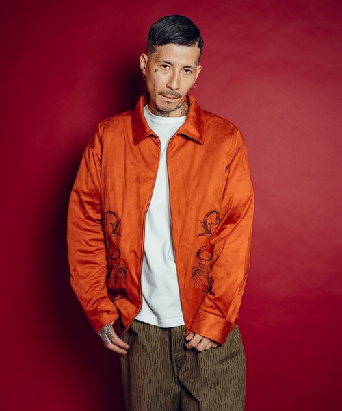 Subciety(サブサエティ)の「Padded suede swing top(ブルゾン・メンズ・ブラウン/オレンジ/ブラック・LARGE/X-LARGE/MEDIUM/SMALL)」の13枚目の写真