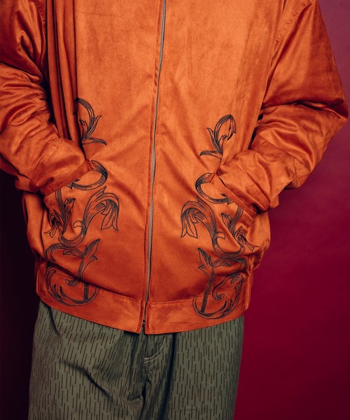 Subciety(サブサエティ)の「Padded suede swing top(ブルゾン・メンズ・ブラウン/オレンジ/ブラック・LARGE/X-LARGE/MEDIUM/SMALL)」の15枚目の写真