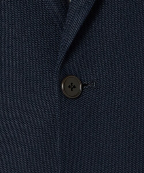 セール】ECOPET(R) ハニカムジャージ 2B ジャケット -ウォッシャブル