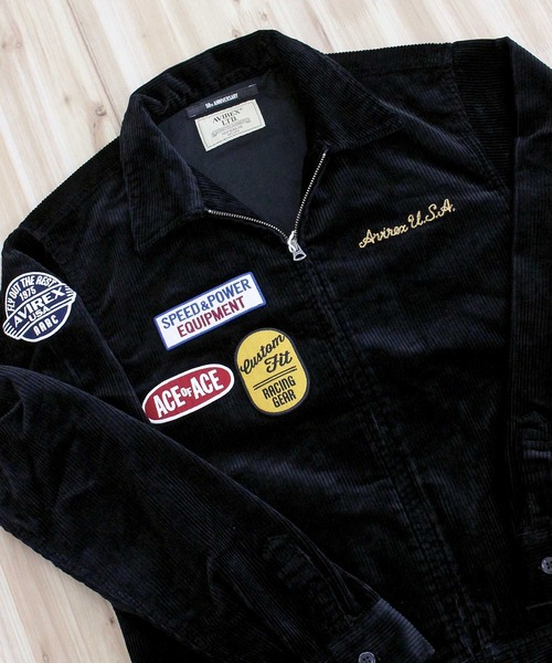 AVIREX（アヴィレックス）の「A.A.R.C. CORDUROY SWING TOP（ミリタリージャケット・メンズ・ブラウン/ブラック・XL/XXL/M/L）」の5枚目の写真