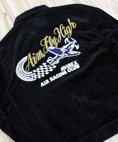 AVIREX（アヴィレックス）の「A.A.R.C. CORDUROY SWING TOP（ミリタリージャケット・メンズ・ブラウン/ブラック・XL/XXL/M/L）」の6枚目の写真