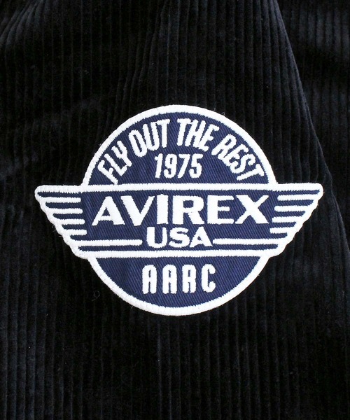 AVIREX（アヴィレックス）の「A.A.R.C. CORDUROY SWING TOP（ミリタリージャケット・メンズ・ブラウン/ブラック・XL/XXL/M/L）」の12枚目の写真