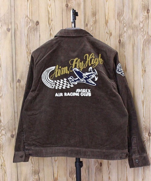 AVIREX（アヴィレックス）の「A.A.R.C. CORDUROY SWING TOP（ミリタリージャケット・メンズ・ブラウン/ブラック・XL/XXL/M/L）」の19枚目の写真