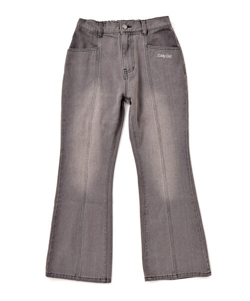 ZIDDY（ジディ）の「セミフレアデニムパンツ(130~160cm)（デニムパンツ・キッズ・ネイビー/グレー・130cm/140cm/150cm/FREE）」の16枚目の写真
