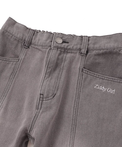 ZIDDY（ジディ）の「セミフレアデニムパンツ(130~160cm)（デニムパンツ・キッズ・ネイビー/グレー・130cm/140cm/150cm/FREE）」の4枚目の写真