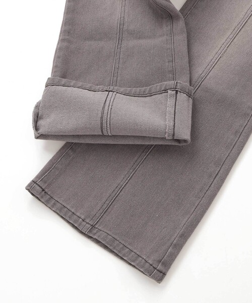 ZIDDY（ジディ）の「セミフレアデニムパンツ(130~160cm)（デニムパンツ・キッズ・ネイビー/グレー・130cm/140cm/150cm/FREE）」の9枚目の写真