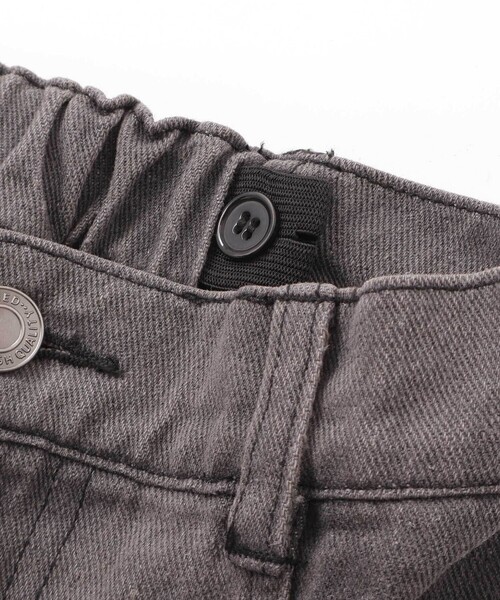 ZIDDY（ジディ）の「セミフレアデニムパンツ(130~160cm)（デニムパンツ・キッズ・ネイビー/グレー・130cm/140cm/150cm/FREE）」の7枚目の写真