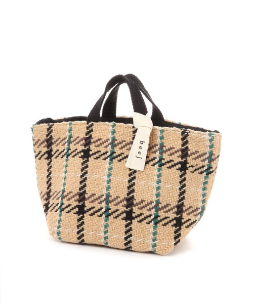 beej（ビージ）の「【beej（ビージ）】WOOL TOTE BAG（トートバッグ・レディース・ブラック/ベージュ/ダークブラウン・FREE）」の17枚目の写真