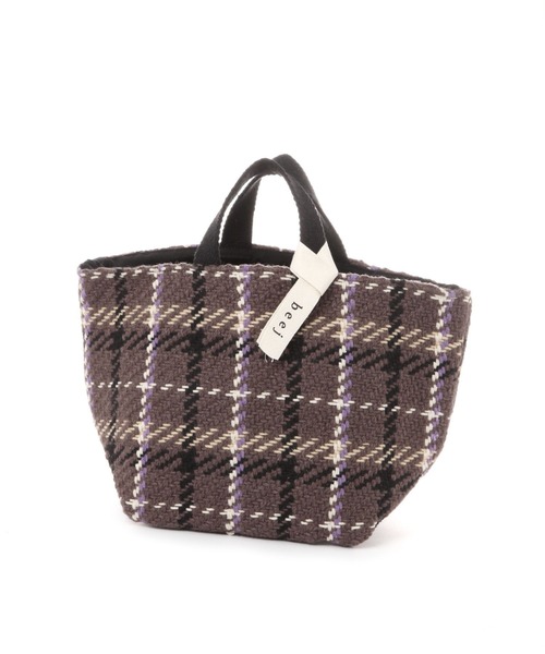 beej（ビージ）の「【beej（ビージ）】WOOL TOTE BAG（トートバッグ・レディース・ブラック/ベージュ/ダークブラウン・FREE）」の18枚目の写真