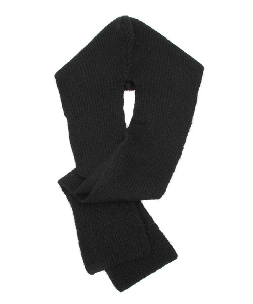 GYDA（ジェイダ）の「Symmetry GYDAフードニットマフラー（マフラー・レディース・ブラック・FREE）」の8枚目の写真
