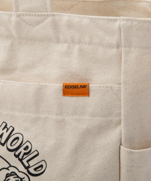 EDGELINK(エッジリンク)の「エッジリンク トートバッグ ワックパックNJ A4サイズ収納可能 21L 60424(トートバッグ・メンズ・ホワイト/ブラック・FREE)」の4枚目の写真
