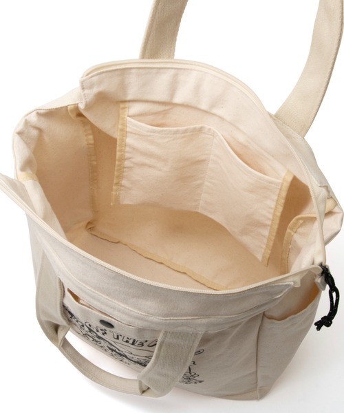EDGELINK(エッジリンク)の「エッジリンク トートバッグ ワックパックNJ A4サイズ収納可能 21L 60424(トートバッグ・メンズ・ホワイト/ブラック・FREE)」の5枚目の写真