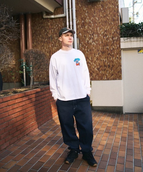 ELEMENT(エレメント)の「ELEMENT メンズ SHOD PANTS PAINT デニムパンツ 【2025年秋冬モデル】/エレメントウエストゴムテーパードペインターデニムパンツ(デニムパンツ・メンズ・ブラック系その他/ブルー系その他/インディゴブルー・MEDIUM/LARGE/X-LARGE)」の19枚目の写真
