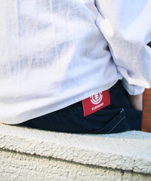 ELEMENT(エレメント)の「ELEMENT メンズ SHOD PANTS PAINT デニムパンツ 【2025年秋冬モデル】/エレメントウエストゴムテーパードペインターデニムパンツ(デニムパンツ・メンズ・ブラック系その他/ブルー系その他/インディゴブルー・MEDIUM/LARGE/X-LARGE)」の21枚目の写真