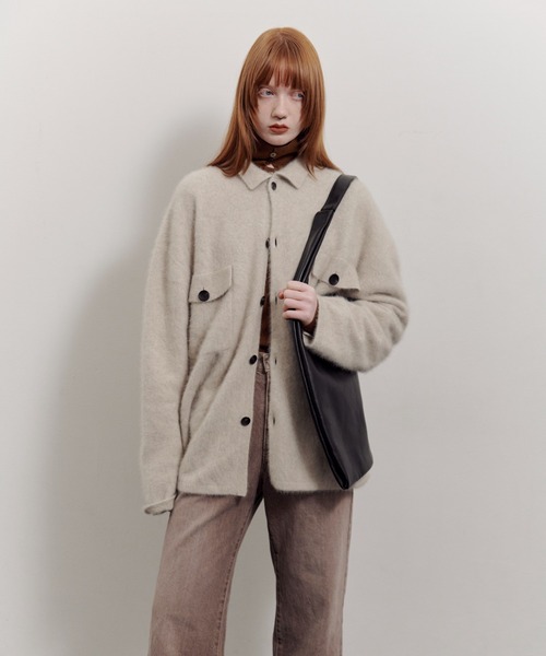 ONE.(ワンドット)の「【ONE./ワンドット】leather shoulder tote Bag / 撥水レザー(トートバッグ・メンズ・ブラック・FREE)」の6枚目の写真