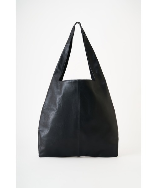 ONE.(ワンドット)の「【ONE./ワンドット】leather shoulder tote Bag / 撥水レザー(トートバッグ・メンズ・ブラック・FREE)」の21枚目の写真