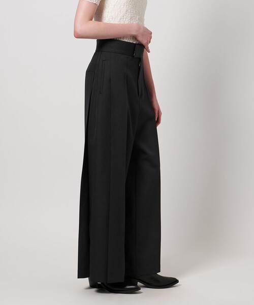 ASTRAET(アストラット)の「<ASTRAET>サイドタック バギーパンツ(その他パンツ・レディース・ブラック/ベージュ・0/1/2)」の7枚目の写真