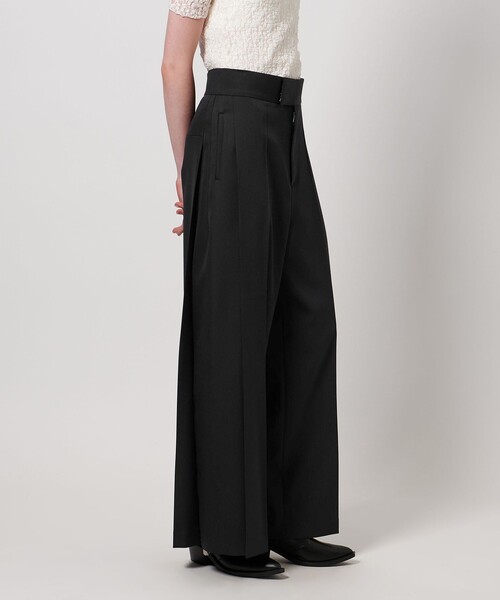 ASTRAET(アストラット)の「<ASTRAET>サイドタック バギーパンツ(その他パンツ・レディース・ブラック/ベージュ・0/1/2)」の8枚目の写真