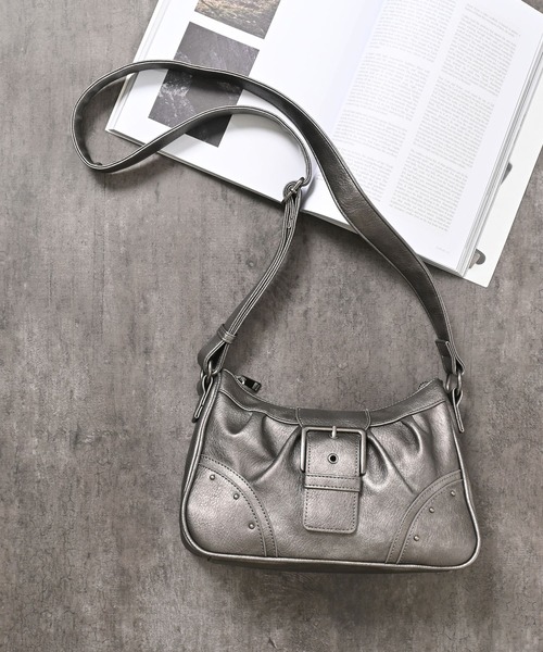 Honeys（ハニーズ）の「ベルト付ショルダーバッグ（ショルダーバッグ