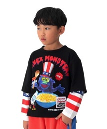 CONVEX（コンベックス）の「ﾓﾝｽﾀｰ/ ﾚｲﾔｰﾄﾞTｼｬﾂ（Tシャツ/カットソー）」