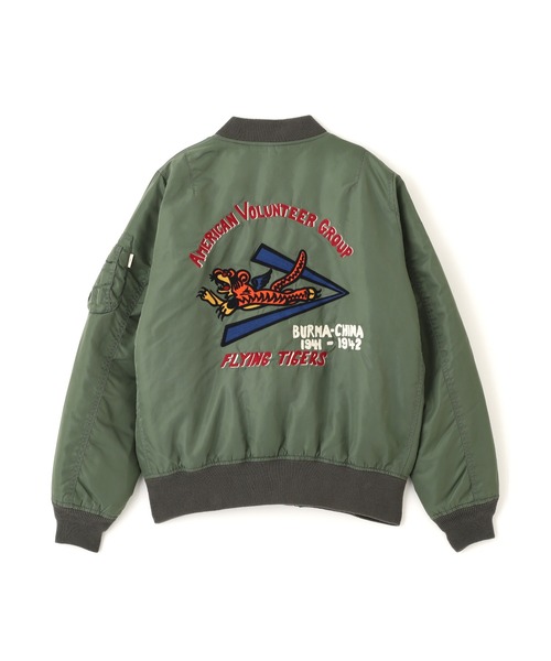 直営店限定》WASHED MA-1 FLYING TIGERS（MA-1）｜AVIREX