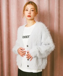 BAYFLOW | ショートシャギーニットカーディガン(カーディガン/ボレロ)