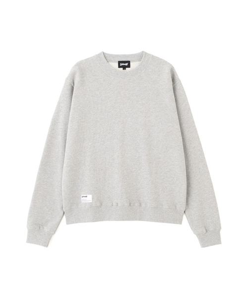 Schott(ショット)の「Schott/ショット/BLANK CREW SWEAT/ブランク クルー スウェット(スウェット・メンズ・ブラック/グレー/ブラウン・M/L/XL)」の19枚目の写真